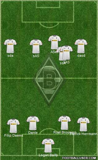 Borussia Mönchengladbach Formation 2011