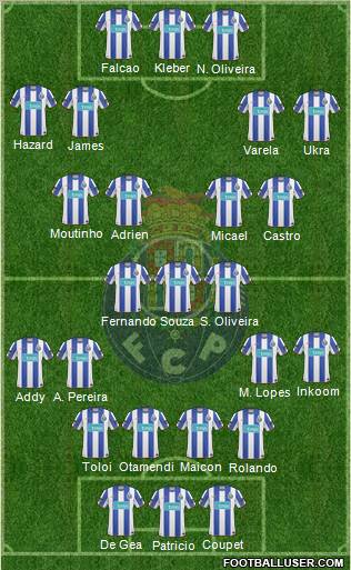 Futebol Clube do Porto - SAD Formation 2011