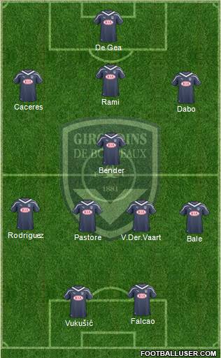 FC Girondins de Bordeaux Formation 2011