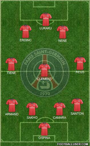 Paris Saint-Germain Formation 2011