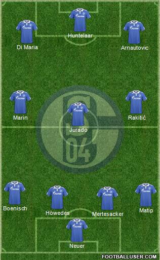 FC Schalke 04 Formation 2011