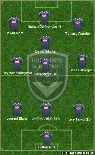 FC Girondins de Bordeaux Formation 2011