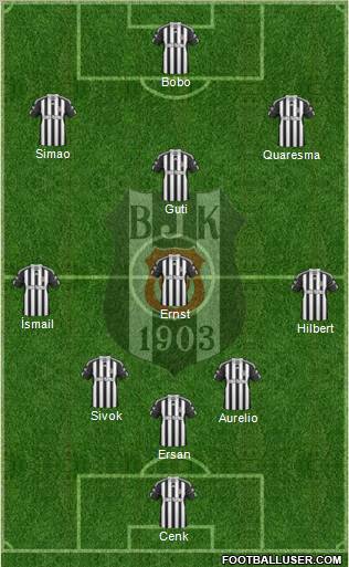 Besiktas JK Formation 2011