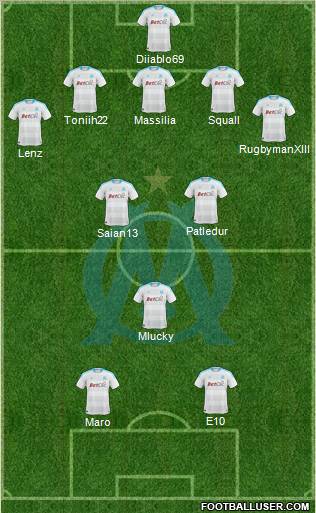 Olympique de Marseille Formation 2011