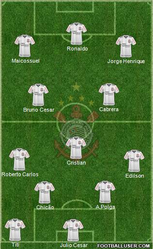 SC Corinthians Paulista Formation 2011