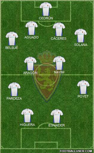 R. Zaragoza S.A.D. Formation 2011