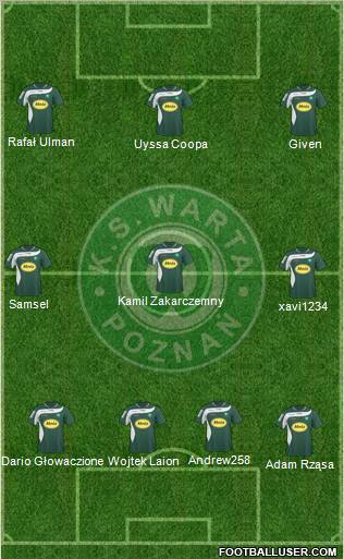 Warta Poznan Formation 2011