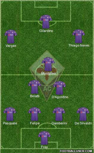 Fiorentina Formation 2011