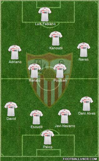 Sevilla F.C., S.A.D. Formation 2011