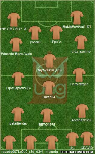 Club Académicos de Guadalajara Formation 2011