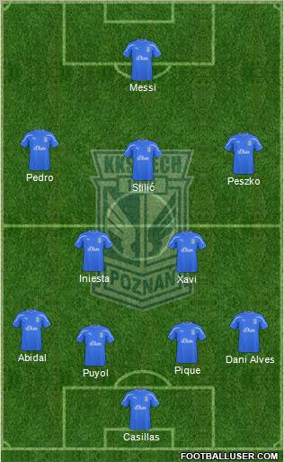 Lech Poznan Formation 2011