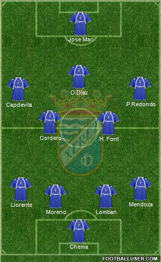 Xerez C.D., S.A.D. Formation 2011