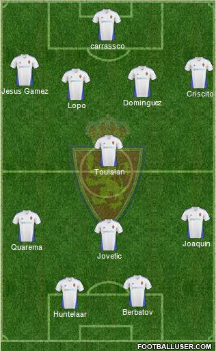R. Zaragoza S.A.D. Formation 2011