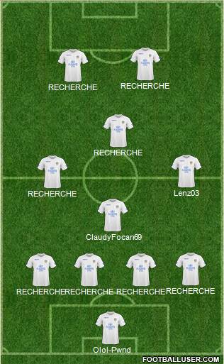 Leeds United football formation