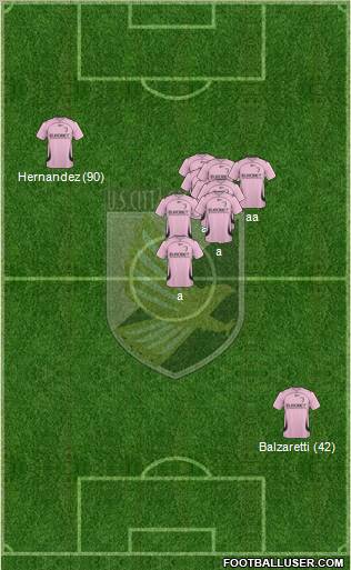 Città di Palermo football formation