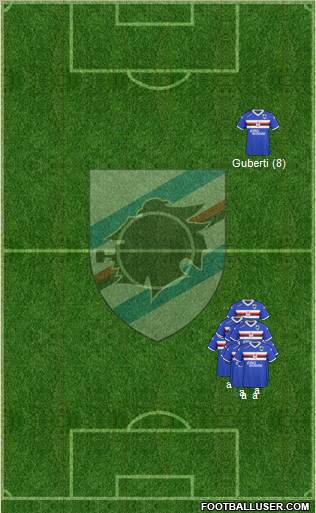 Sampdoria Formation 2011
