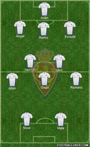 R. Zaragoza S.A.D. Formation 2011