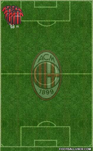A.C. Milan Formation 2011