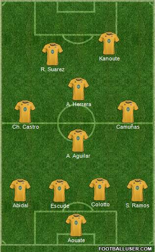 Cambridge United Formation 2011