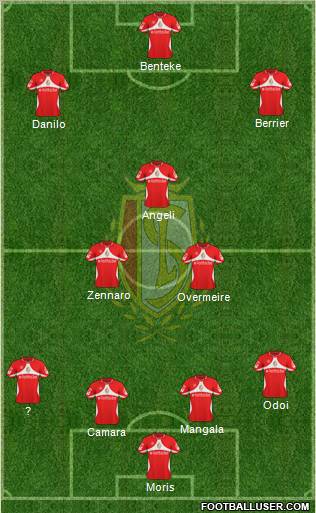 R Standard de Liège Formation 2011