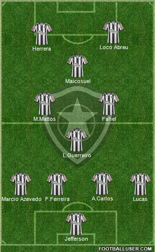 Botafogo FR Formation 2011