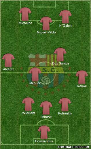 Barcelona SC Formation 2011
