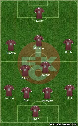 1.FC Kaiserslautern Formation 2011