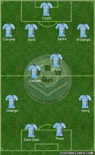 Tours Football Club Formation 2011
