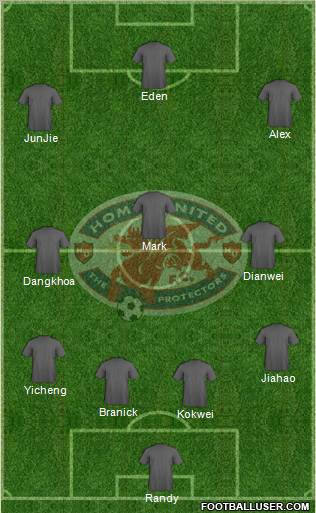 Home United FC Formation 2011