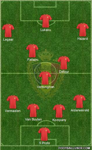 Belgium Formation 2011