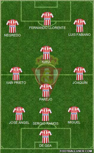 Real Sporting S.A.D. Formation 2011