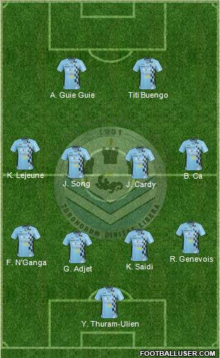 Tours Football Club Formation 2011