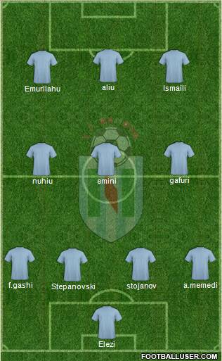 FC Renova Dzepciste Formation 2011