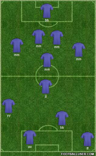 Pro Evolution Soccer Team Formation 2011