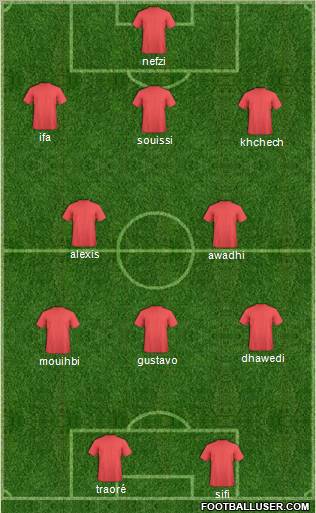 Club Africain Tunis Formation 2011