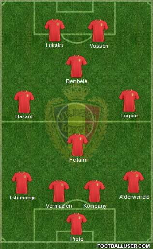 Belgium Formation 2011