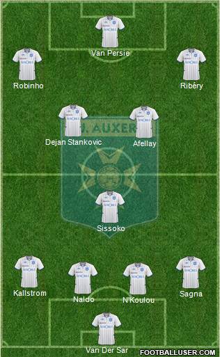 A.J. Auxerre Formation 2011