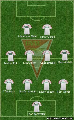 Debreceni VSC Formation 2011