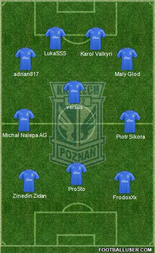 Lech Poznan Formation 2011