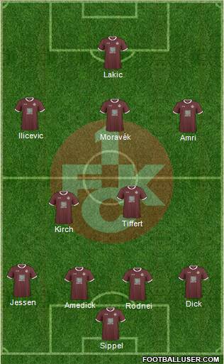 1.FC Kaiserslautern Formation 2011