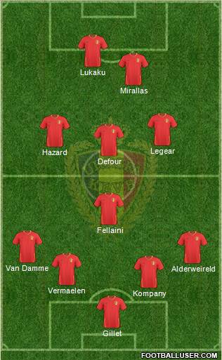 Belgium Formation 2011