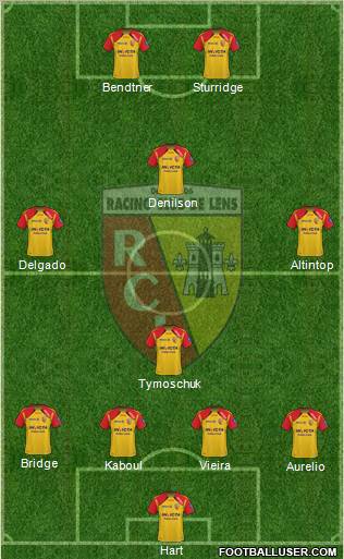 Racing Club de Lens Formation 2011