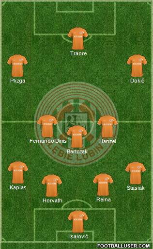 Zaglebie Lubin Formation 2011