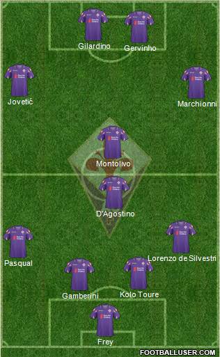 Fiorentina Formation 2011