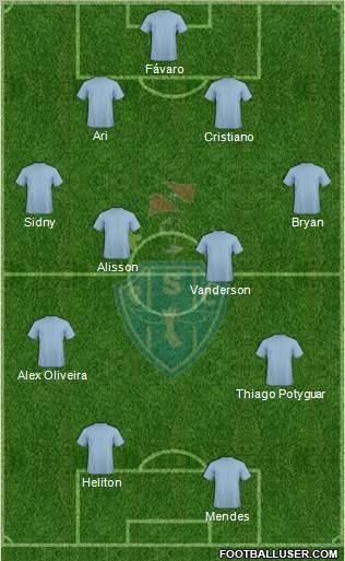 Paysandu SC Formation 2011