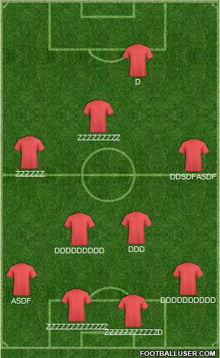 Manchester United Formation 2011