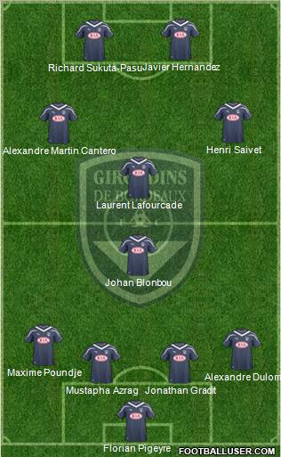 FC Girondins de Bordeaux Formation 2011