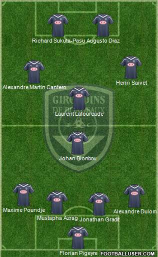 FC Girondins de Bordeaux Formation 2011