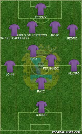 C.F. Fuenlabrada Formation 2011