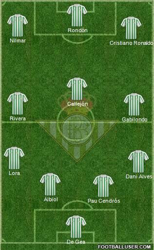 Real Betis B., S.A.D. Formation 2011
